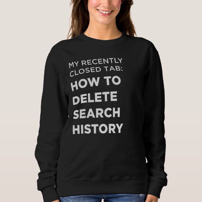 Hur man tar bort historik t shirt (Framsida)
