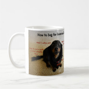 Hur man tigger rolig hund kaffemugg