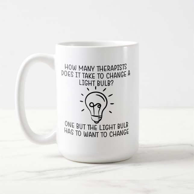 Hur många behandlare tar det vid behandling av mas kaffemugg (Vänster)