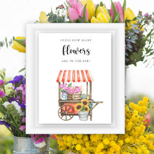 Hur många blommor finns det i babyduschen? poster