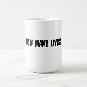 Hur många bor muggen (svarten & vit) kaffemugg