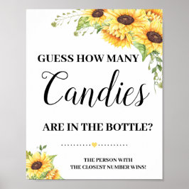 Hur många Candies-spel skriver under Babydussblomm Poster