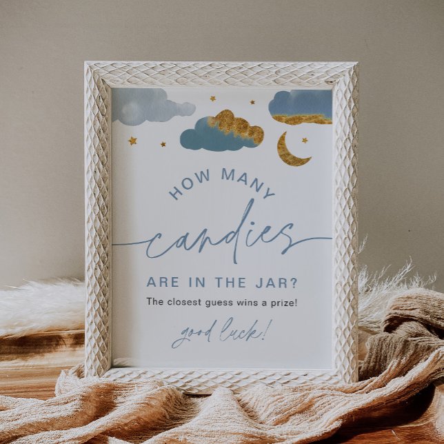 Hur många Candies Twinkle Little Star Baby Shower  Poster (Skapare uppladdad)