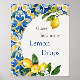 Hur många citrondroppar 25:e födelsedagen poster