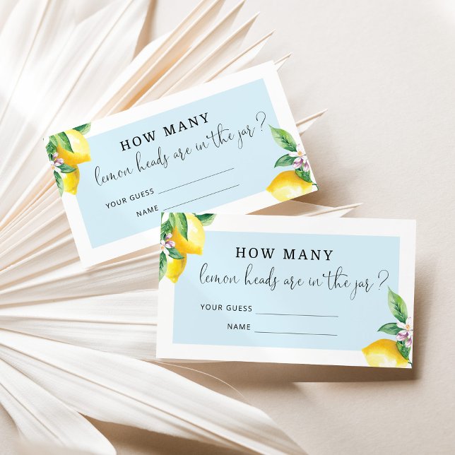 Hur många citronhuvuden höljeskort tilläggskort (Skapare uppladdad)