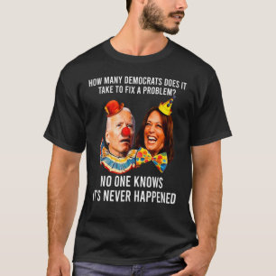 Hur många demokrater tar det att åtgärda ett probl t shirt