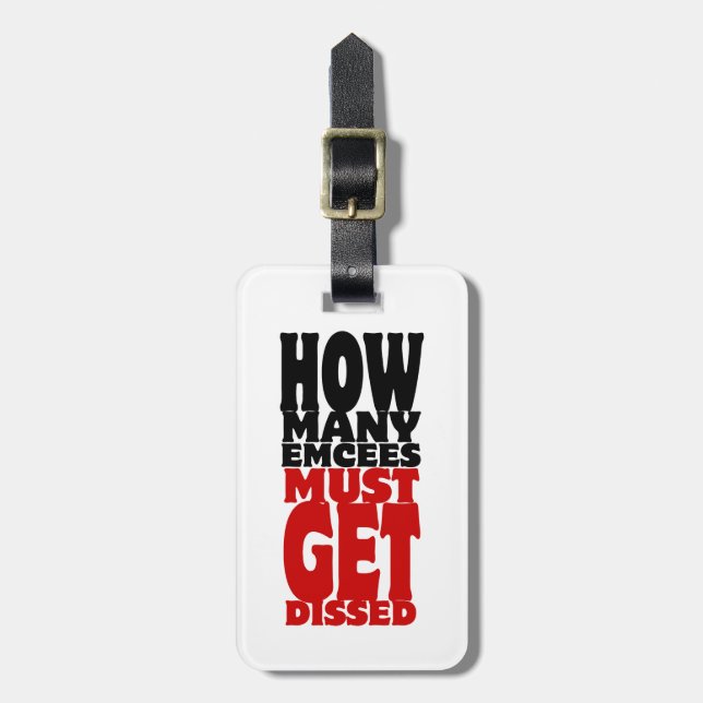 Hur många e-postmeddelanden måste diskuteras bagagebricka (Vertikal Framsida)