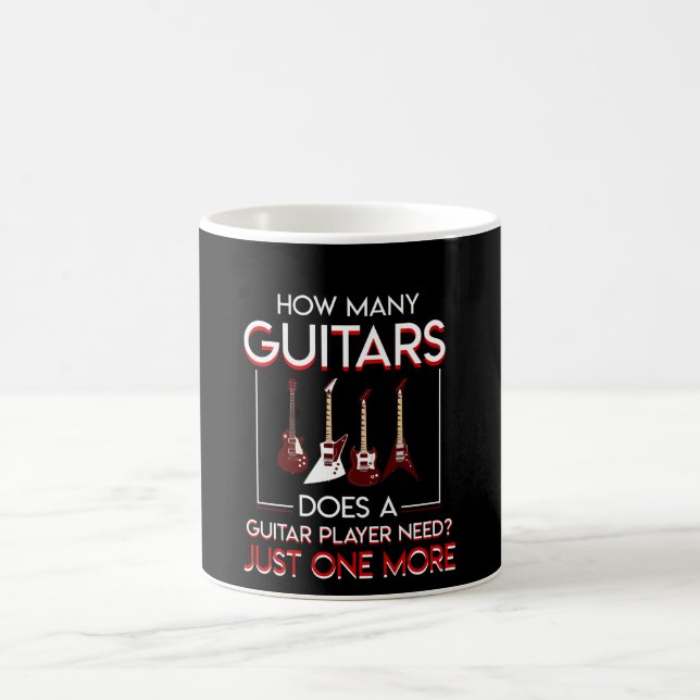 Hur många ett gitarrspelarebehov ett mer kaffemugg (Center)