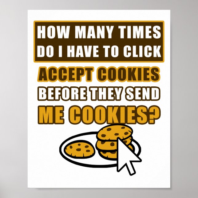 Hur många gånger måste jag klicka på Acceptera coo Poster (Framsidan)