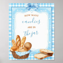 Hur Många Godisar Är i Burken Baby Shower Spel |