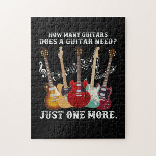 Hur många Guitars-gåvor för Guitar Player Pussel