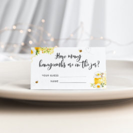 Hur många honungskammar-babyduschspel tilläggskort