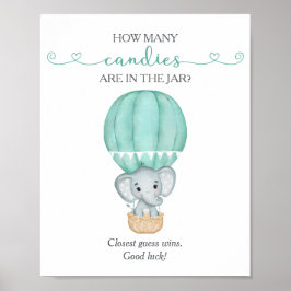 Hur många kanadensiska Gröntar spelar elphant Baby Poster