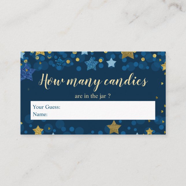 Hur många kanarier som finns i närheten av Måne Tilläggskort (Framsida)