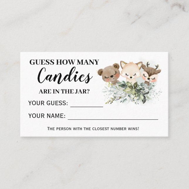 Hur många kanariska babyvykort placeringskort (Framsida)