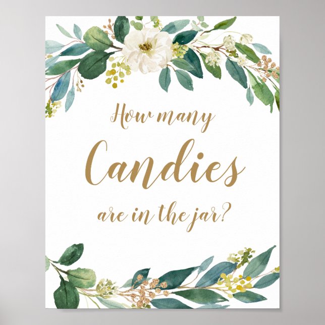 Hur många kander finns i Burk? Spelsignatur Poster (Framsidan)