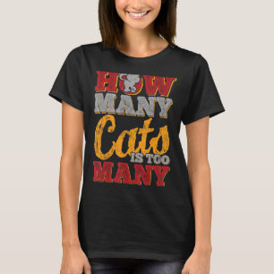 Hur många katter är för många t shirt