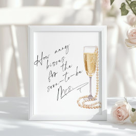 Hur många kisser Pearls och Prosecco Möhippa? Poster