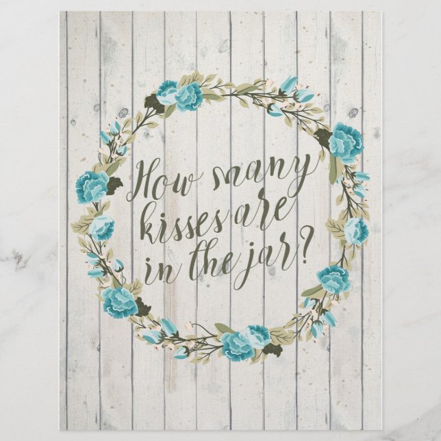 Hur många Kisses är i Möhippan Burk? (Framsida)