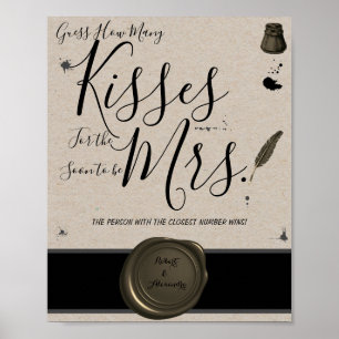 Hur många Kisses för Pen & Inkwell-spelsignalen Poster