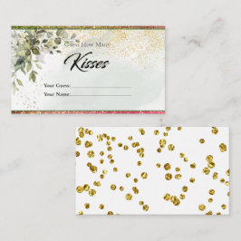 Hur många kisses-Möhippa-hölje? Tilläggskort