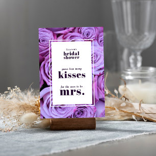 Hur många Kisses Möhippa-spel-tabletakort Inbjudningar