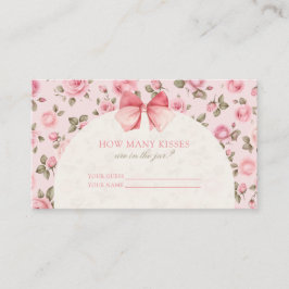 Hur många Kisses Rosa ros Möhippa Tilläggskort