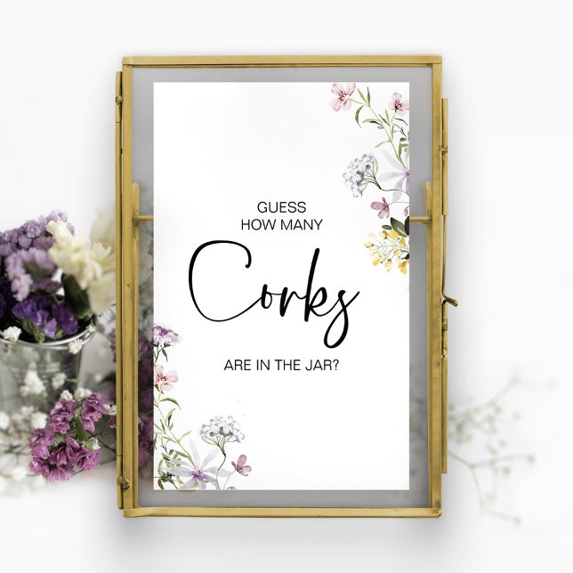 Hur många Kork befinner sig på Möhippan Burk-tecke Poster (Skapare uppladdad)