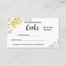 Hur många Kork Lemons & Ro Möhippa-spel P Placeringskort