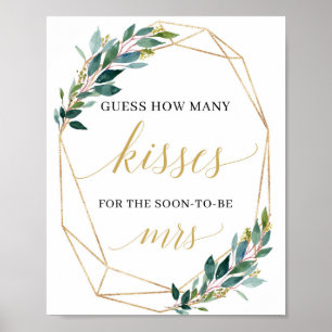 Hur många kyssar är tecken på gienery eucalyptus l poster