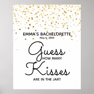 hur många kyssar finns det i duschen spel poster