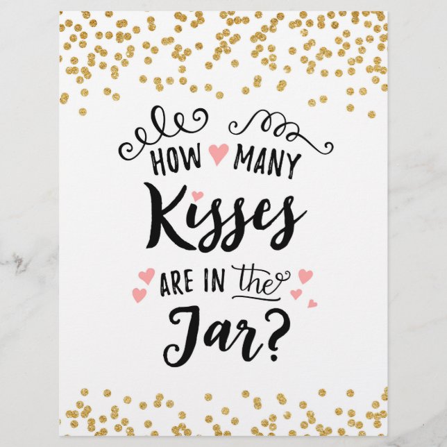 Hur många kyssar finns i burk? (Framsida)