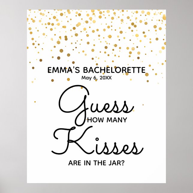 hur många kyssar finns i duschen spel poster (Framsidan)