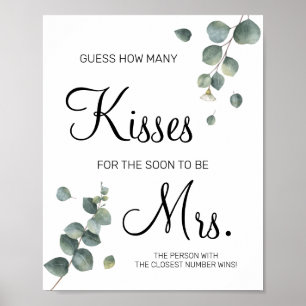 Hur många kyssar för att hon snart ska bli mrs dus poster
