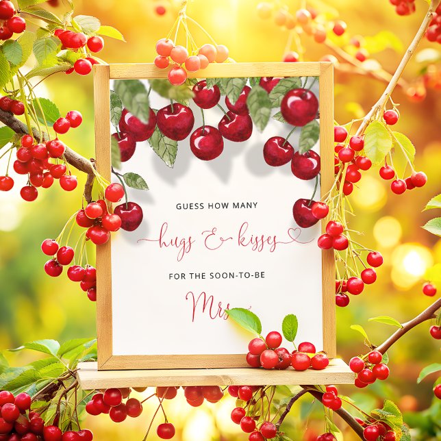 Hur många Möhippor i spelet Hugs & Kisses Cherry Poster (Skapare uppladdad)