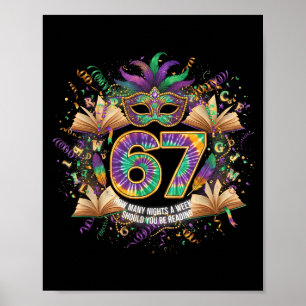Hur många nätter i veckan bör du läsa 67 böcker poster