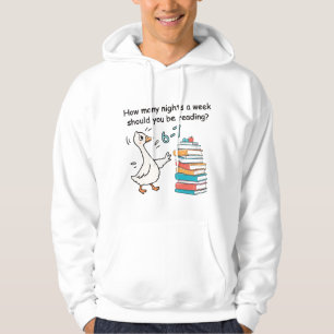 Hur många nätter i veckan ska du läsa 6-7 hoodie