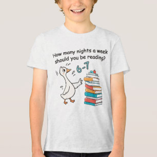 Hur många nätter i veckan ska du läsa 6-7 t shirt