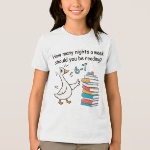Hur många nätter i veckan ska du läsa 6-7 t shirt