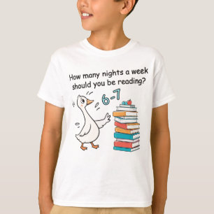 Hur många nätter i veckan ska du läsa 6-7 t shirt