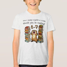 Hur många nätter i veckan ska du läsa 6-7 t shirt