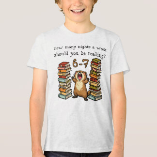 Hur många nätter i veckan ska du läsa 6-7 t shirt
