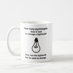 Hur många skämt för psykologlightbulbhumor kaffemugg