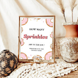 Hur många SPrinkles i Burk babybilderspelet Poster
