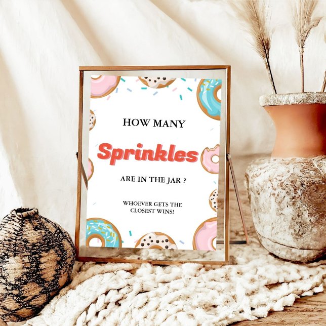 Hur många SPrinkles i Burk babybilderspelet Poster (Skapare uppladdad)