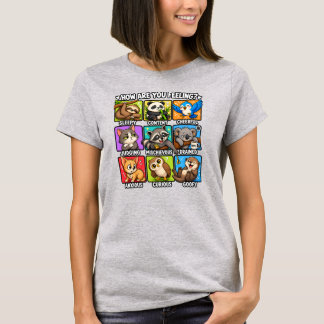 Hur Mår Du? Djurens Humör! T Shirt