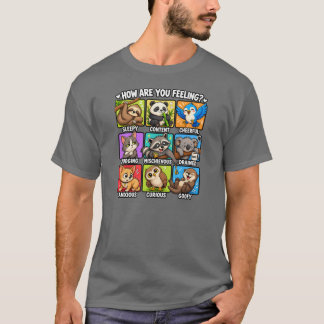 Hur mår du? Djurstämningar T Shirt