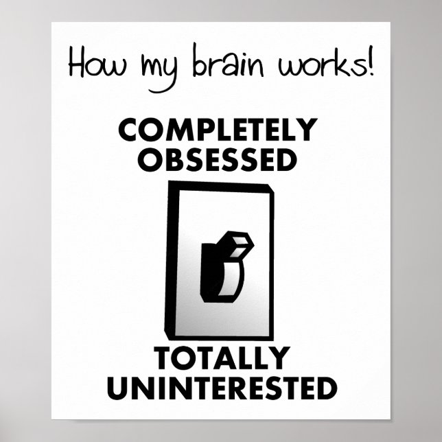 Hur min hjärna fungerar Poster (Framsidan)