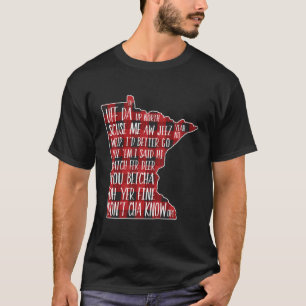 Hur Minnesotan - Buffalo Play Ord och A T Shirt