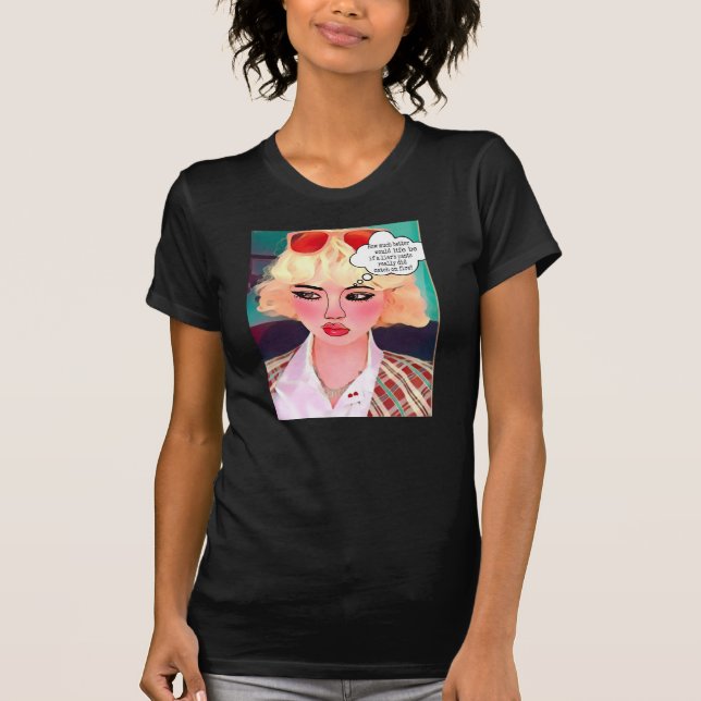 Hur mycket bättre skulle livet vara om en lögnares t shirt (Framsida)